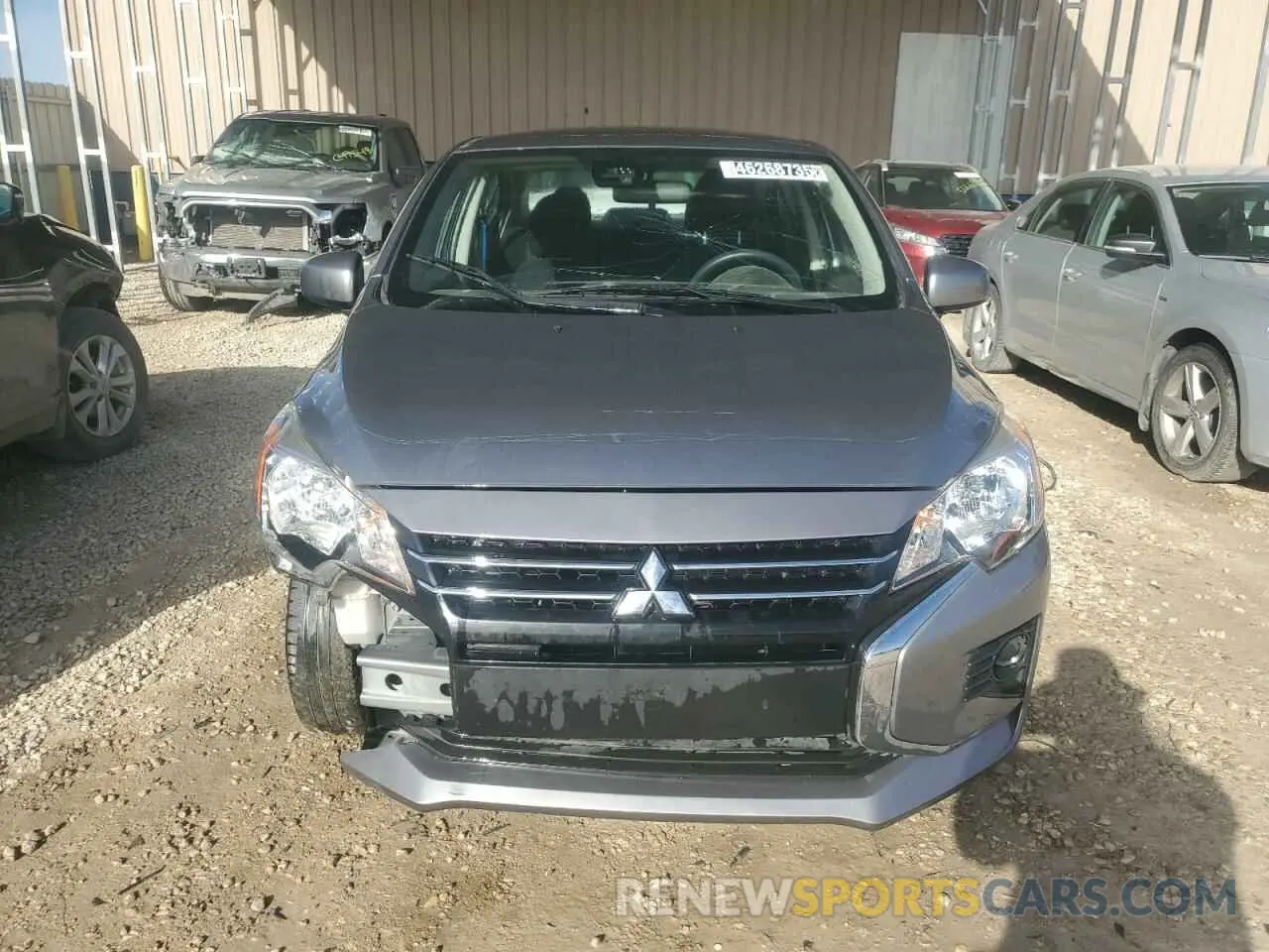 5 fotografías del automóvil dañado ML32FUFJ9PHF04854 MITSUBISHI MIRAGE 2023
