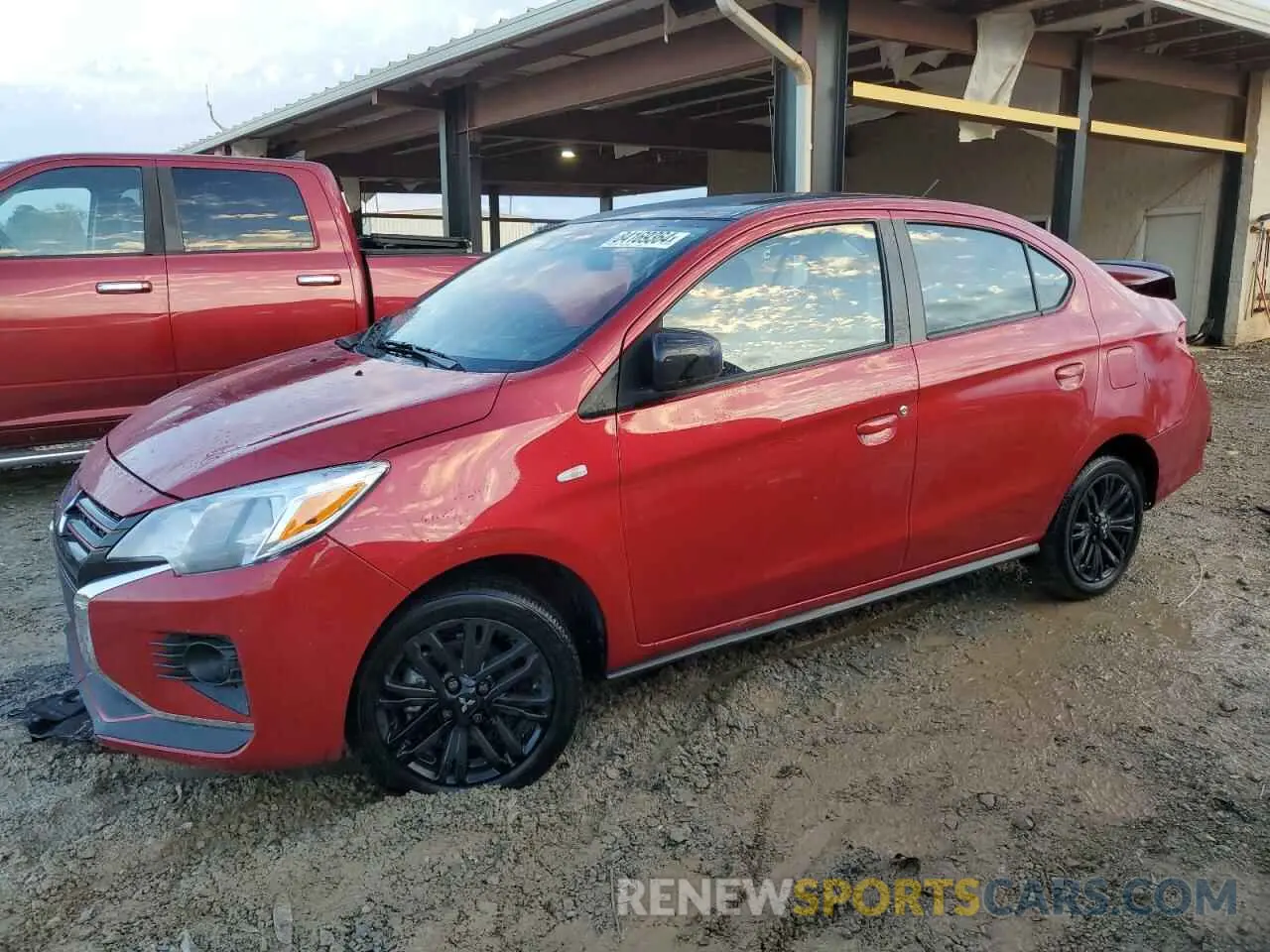 1 fotografías del automóvil dañado ML32FUFJ9PHF05857 MITSUBISHI MIRAGE 2023
