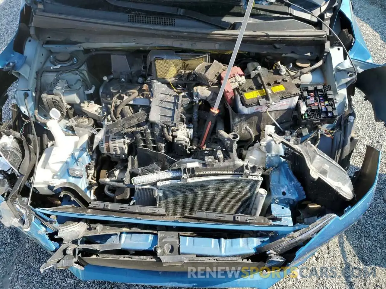 12 fotografías del automóvil dañado ML32FUFJ9PHF06037 MITSUBISHI MIRAGE 2023