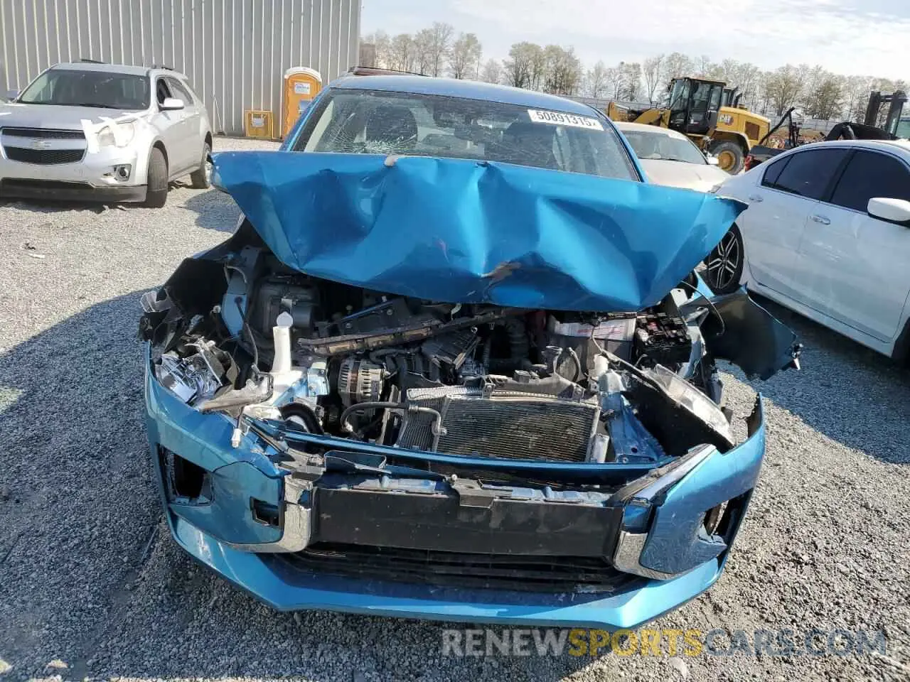5 fotografías del automóvil dañado ML32FUFJ9PHF06037 MITSUBISHI MIRAGE 2023