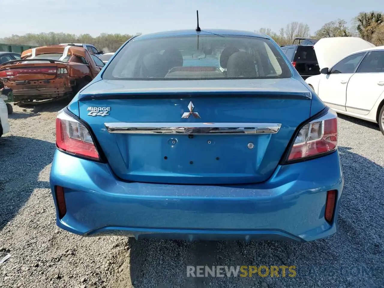 6 fotografías del automóvil dañado ML32FUFJ9PHF06037 MITSUBISHI MIRAGE 2023