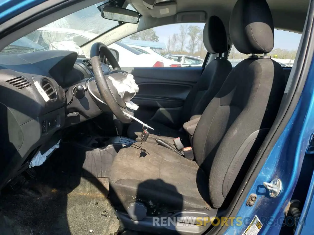 7 fotografías del automóvil dañado ML32FUFJ9PHF06037 MITSUBISHI MIRAGE 2023