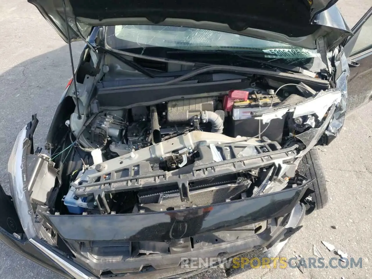 12 fotografías del automóvil dañado ML32FUFJXPHF01736 MITSUBISHI MIRAGE 2023