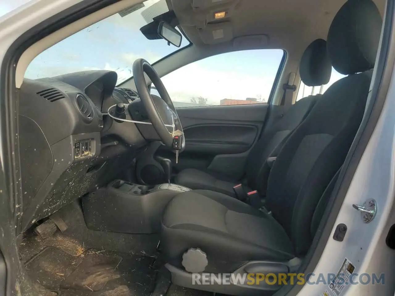 7 fotografías del automóvil dañado ML32AUHJ0RH000446 MITSUBISHI MIRAGE 2024