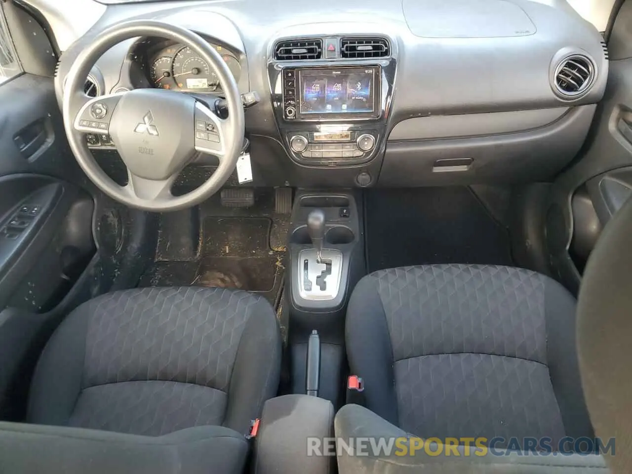 8 fotografías del automóvil dañado ML32AUHJ0RH000446 MITSUBISHI MIRAGE 2024