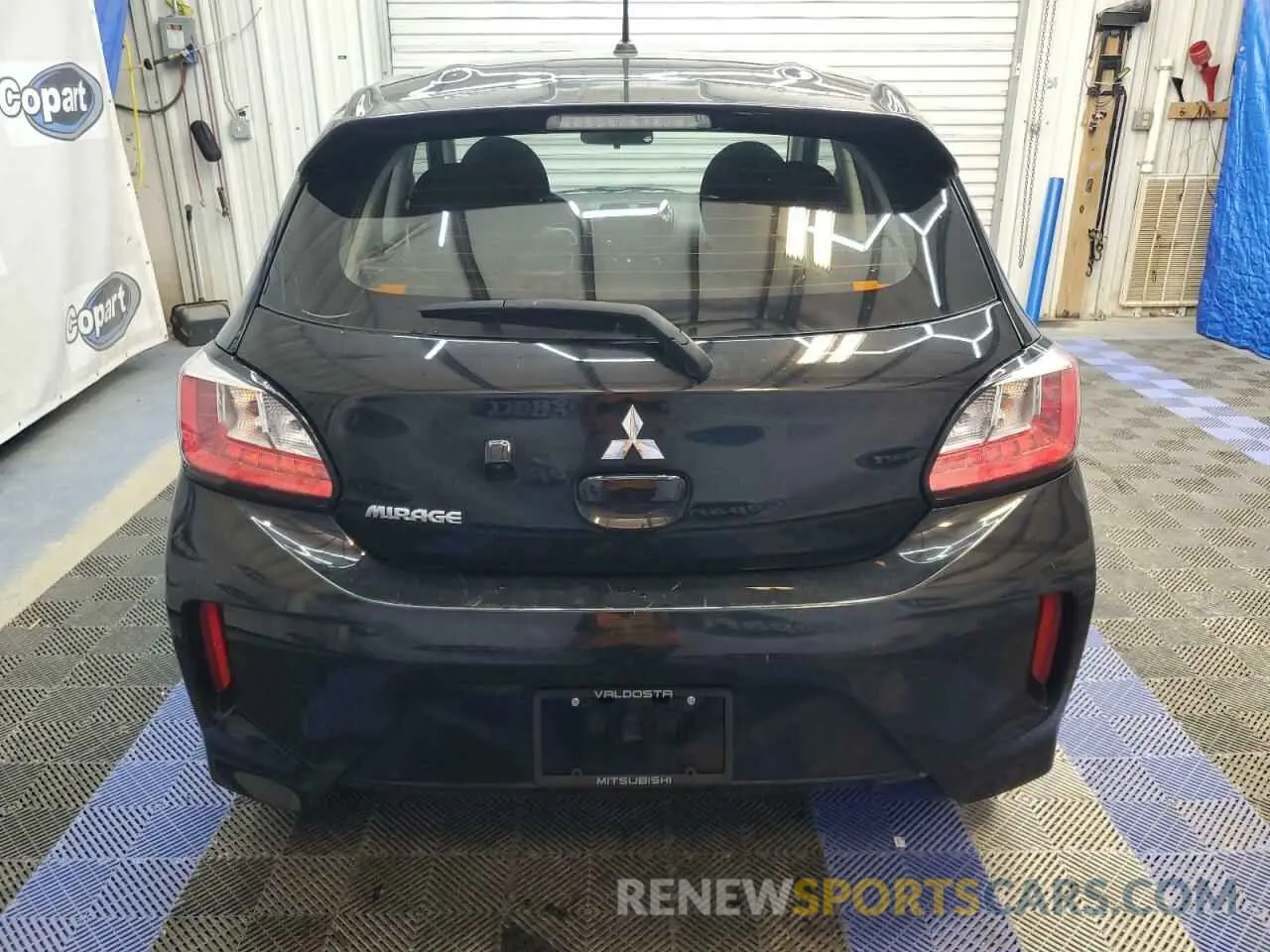 6 fotografías del automóvil dañado ML32AUHJ0RH002424 MITSUBISHI MIRAGE 2024