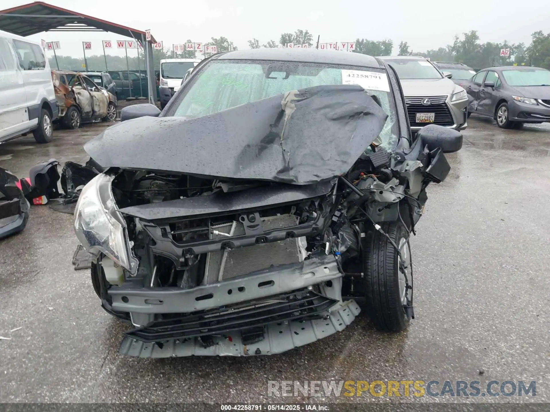 13 fotografías del automóvil dañado ML32AUHJ0RH003637 MITSUBISHI MIRAGE 2024