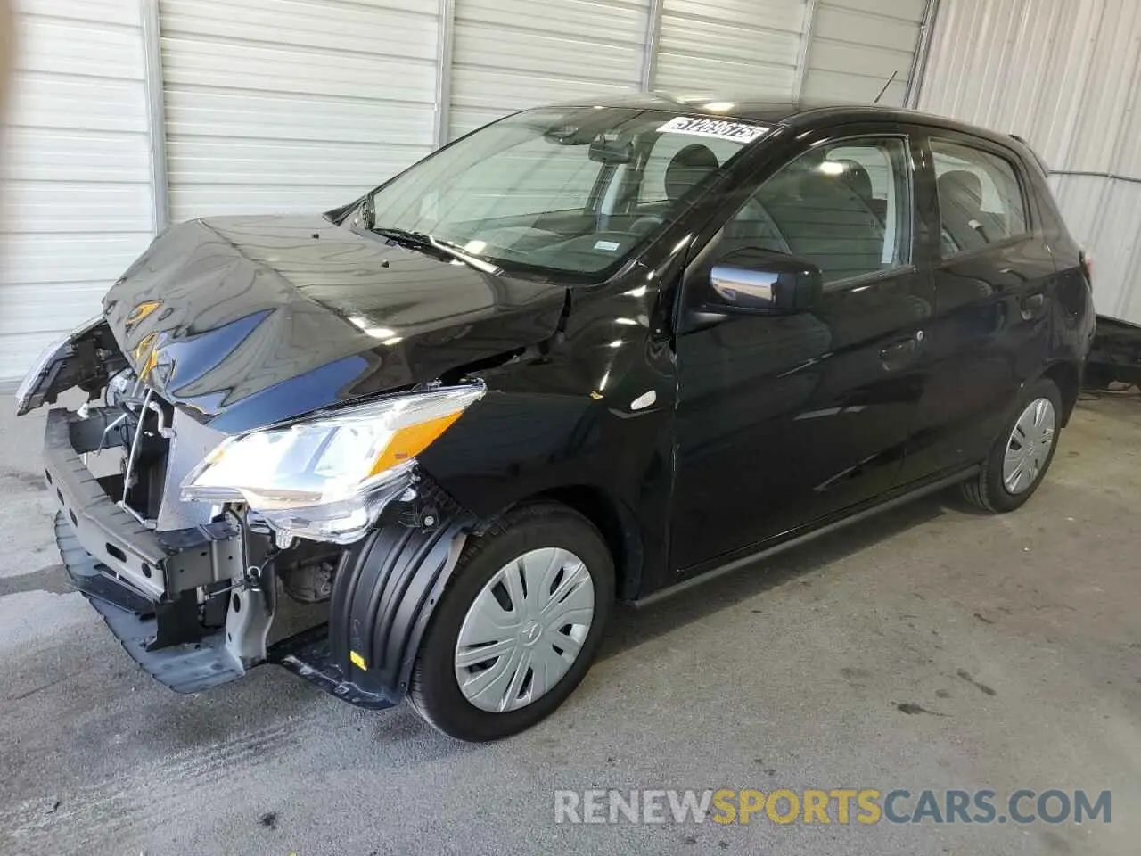 1 fotografías del automóvil dañado ML32AUHJ0RH007378 MITSUBISHI MIRAGE 2024