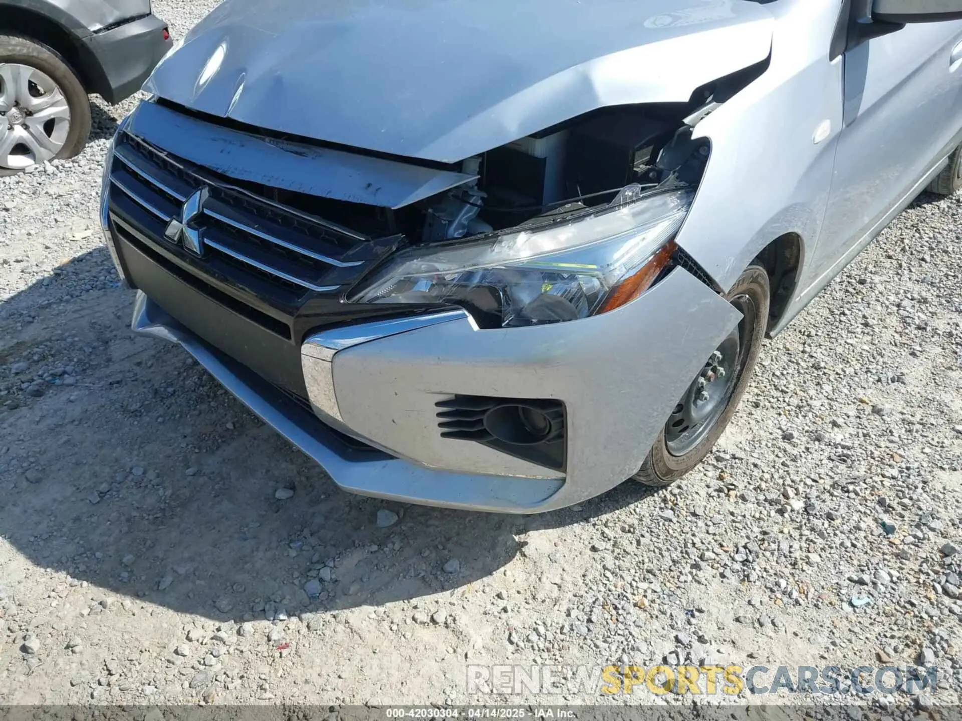 6 fotografías del automóvil dañado ML32AUHJ0RH009969 MITSUBISHI MIRAGE 2024