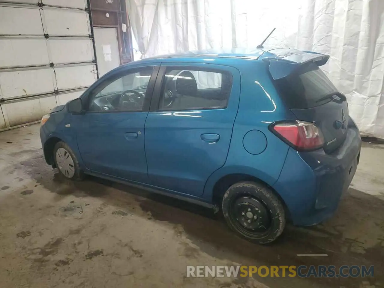 2 fotografías del automóvil dañado ML32AUHJ0RH011382 MITSUBISHI MIRAGE 2024