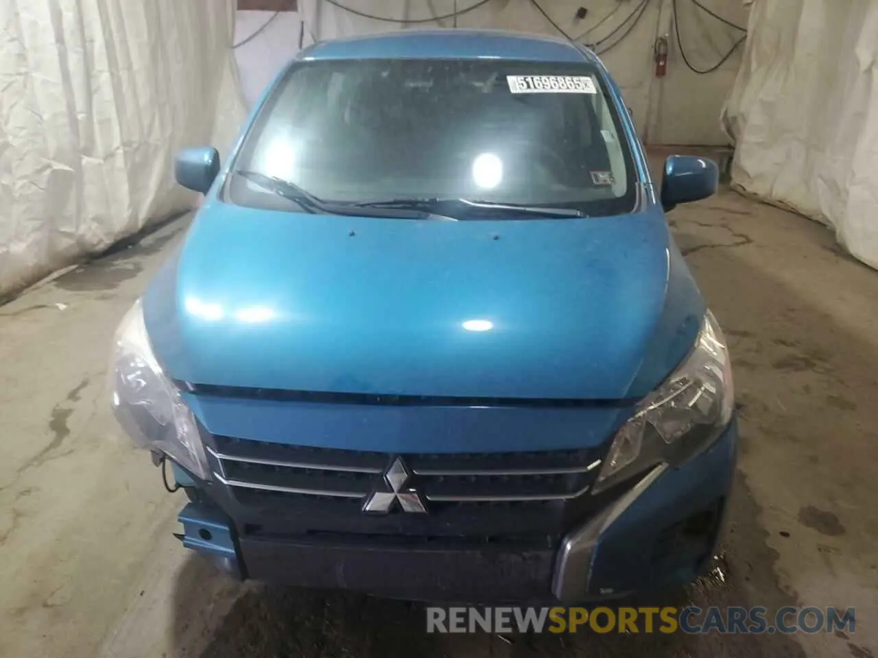 5 fotografías del automóvil dañado ML32AUHJ0RH011382 MITSUBISHI MIRAGE 2024