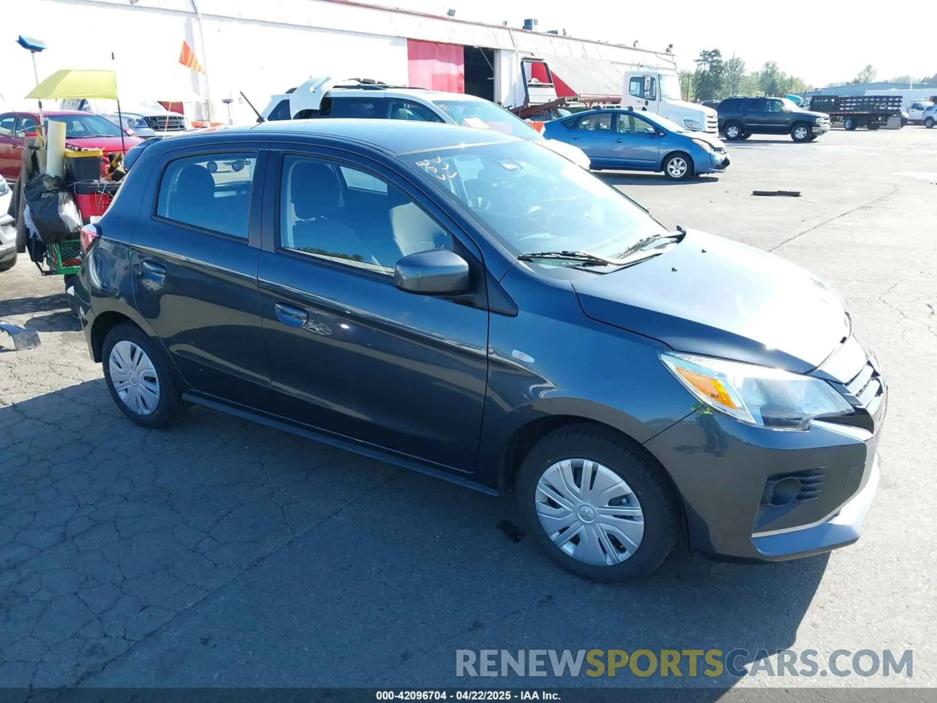 1 fotografías del automóvil dañado ML32AUHJ0RH012953 MITSUBISHI MIRAGE 2024