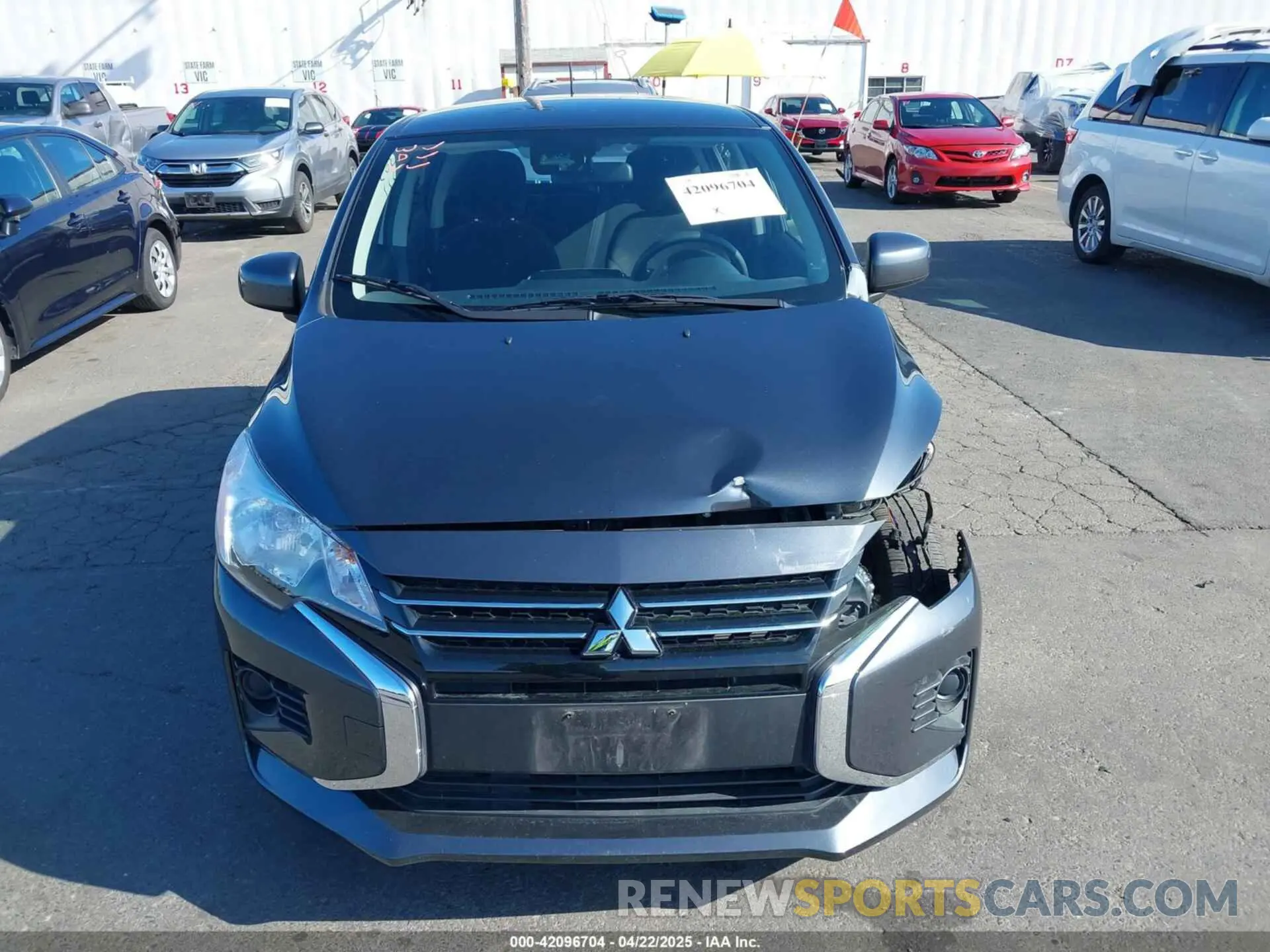 13 fotografías del automóvil dañado ML32AUHJ0RH012953 MITSUBISHI MIRAGE 2024