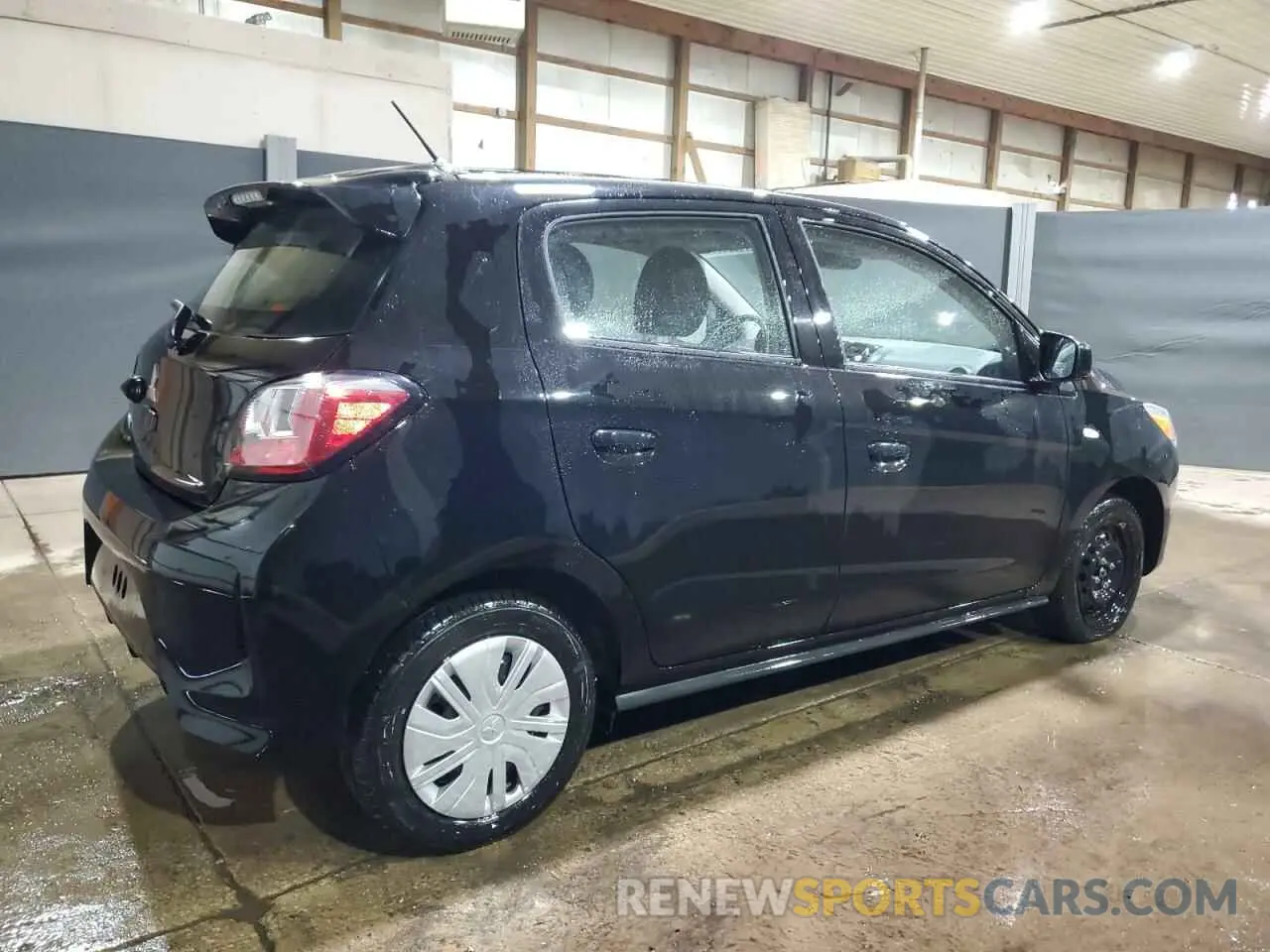 3 fotografías del automóvil dañado ML32AUHJ0RH016713 MITSUBISHI MIRAGE 2024