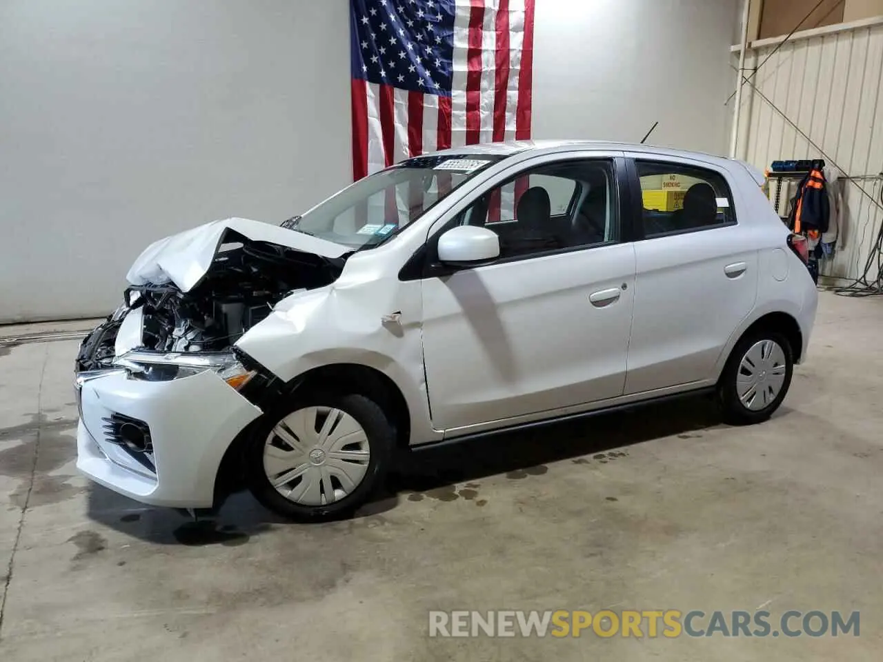 1 fotografías del automóvil dañado ML32AUHJ0RH018798 MITSUBISHI MIRAGE 2024