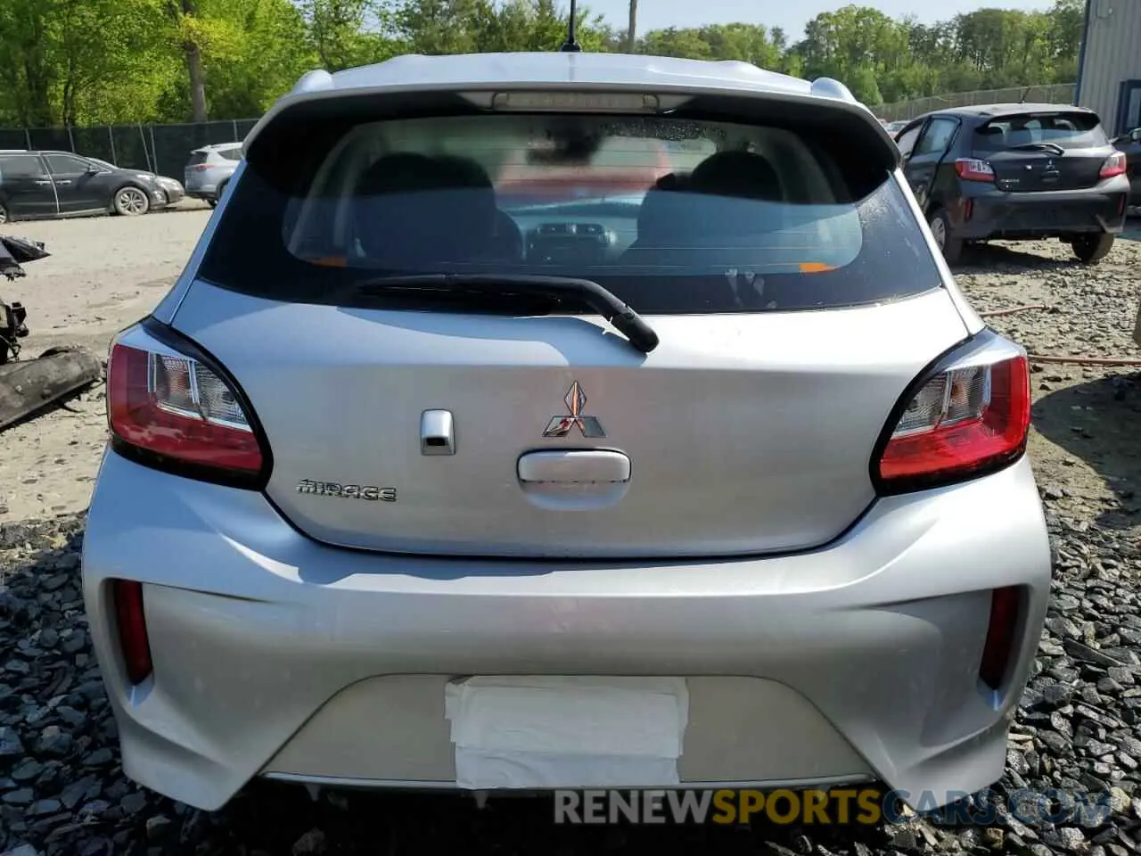 6 fotografías del automóvil dañado ML32AUHJ0RH021197 MITSUBISHI MIRAGE 2024