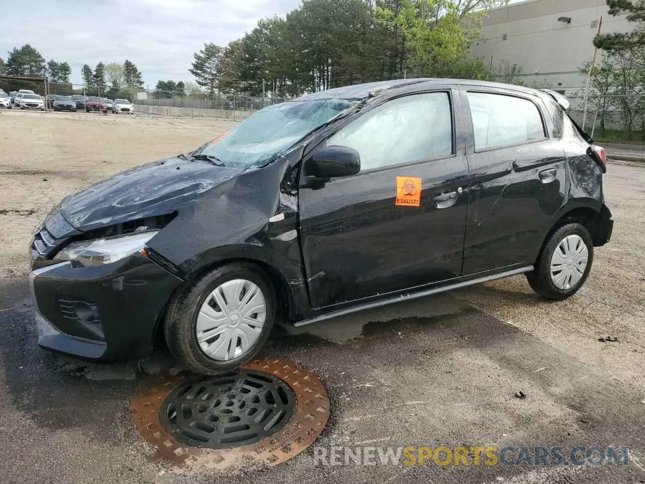 1 fotografías del automóvil dañado ML32AUHJ0RH022060 MITSUBISHI MIRAGE 2024