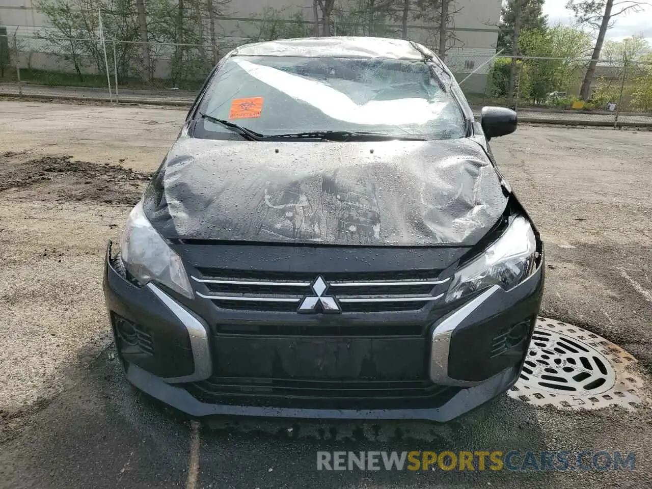5 fotografías del automóvil dañado ML32AUHJ0RH022060 MITSUBISHI MIRAGE 2024