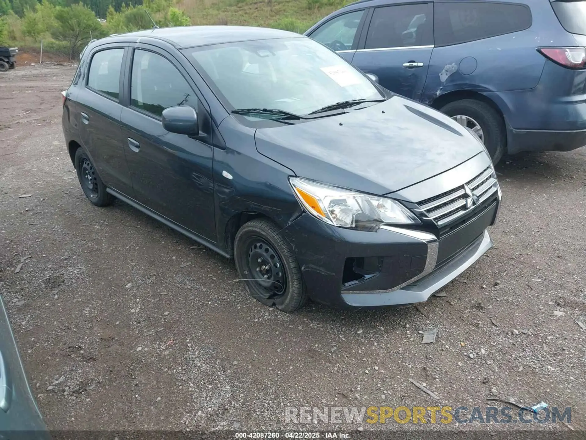 1 fotografías del automóvil dañado ML32AUHJ0RH022897 MITSUBISHI MIRAGE 2024