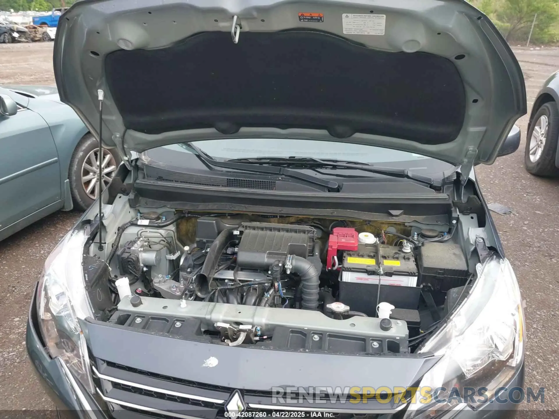 10 fotografías del automóvil dañado ML32AUHJ0RH022897 MITSUBISHI MIRAGE 2024