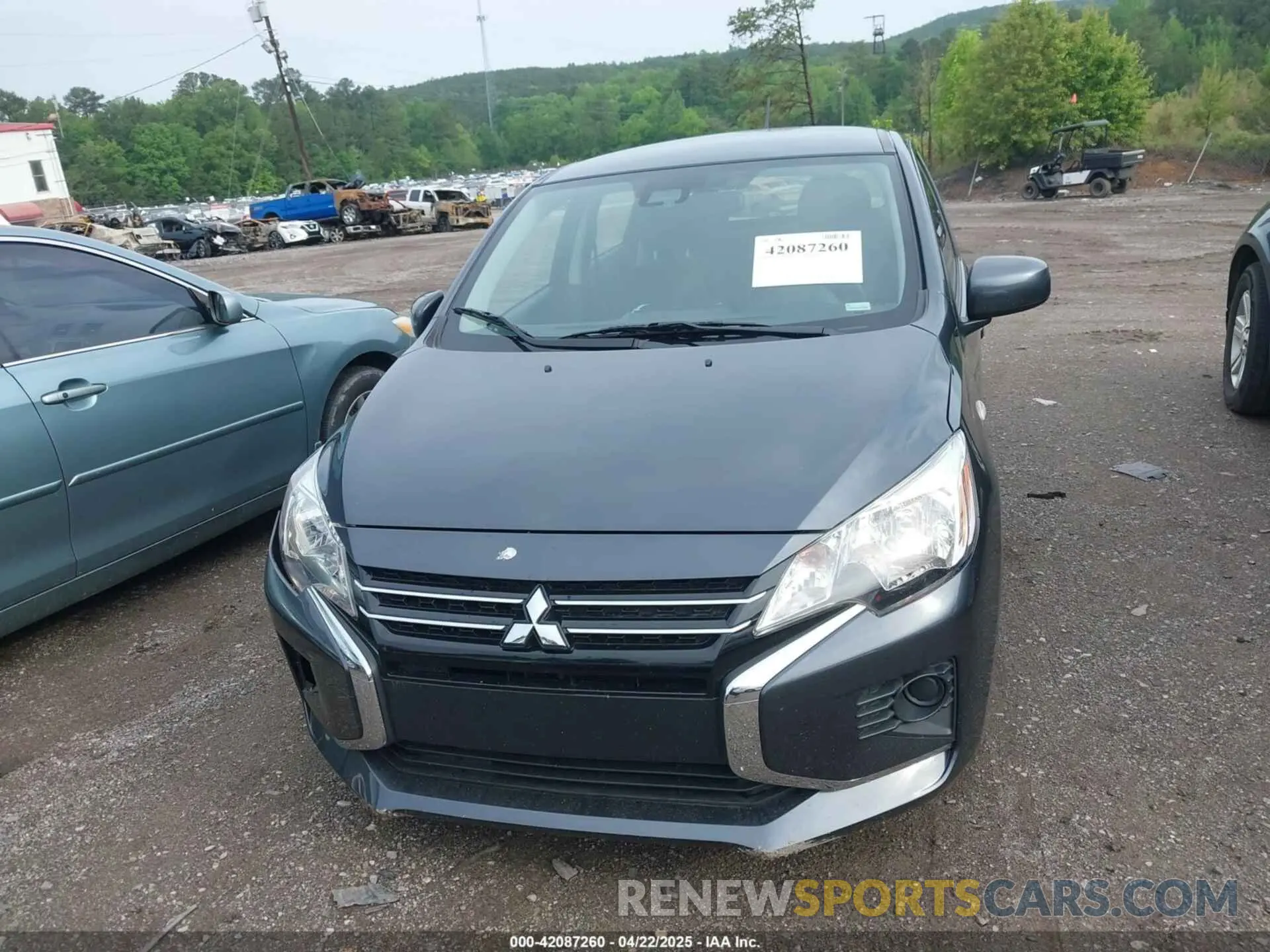 12 fotografías del automóvil dañado ML32AUHJ0RH022897 MITSUBISHI MIRAGE 2024