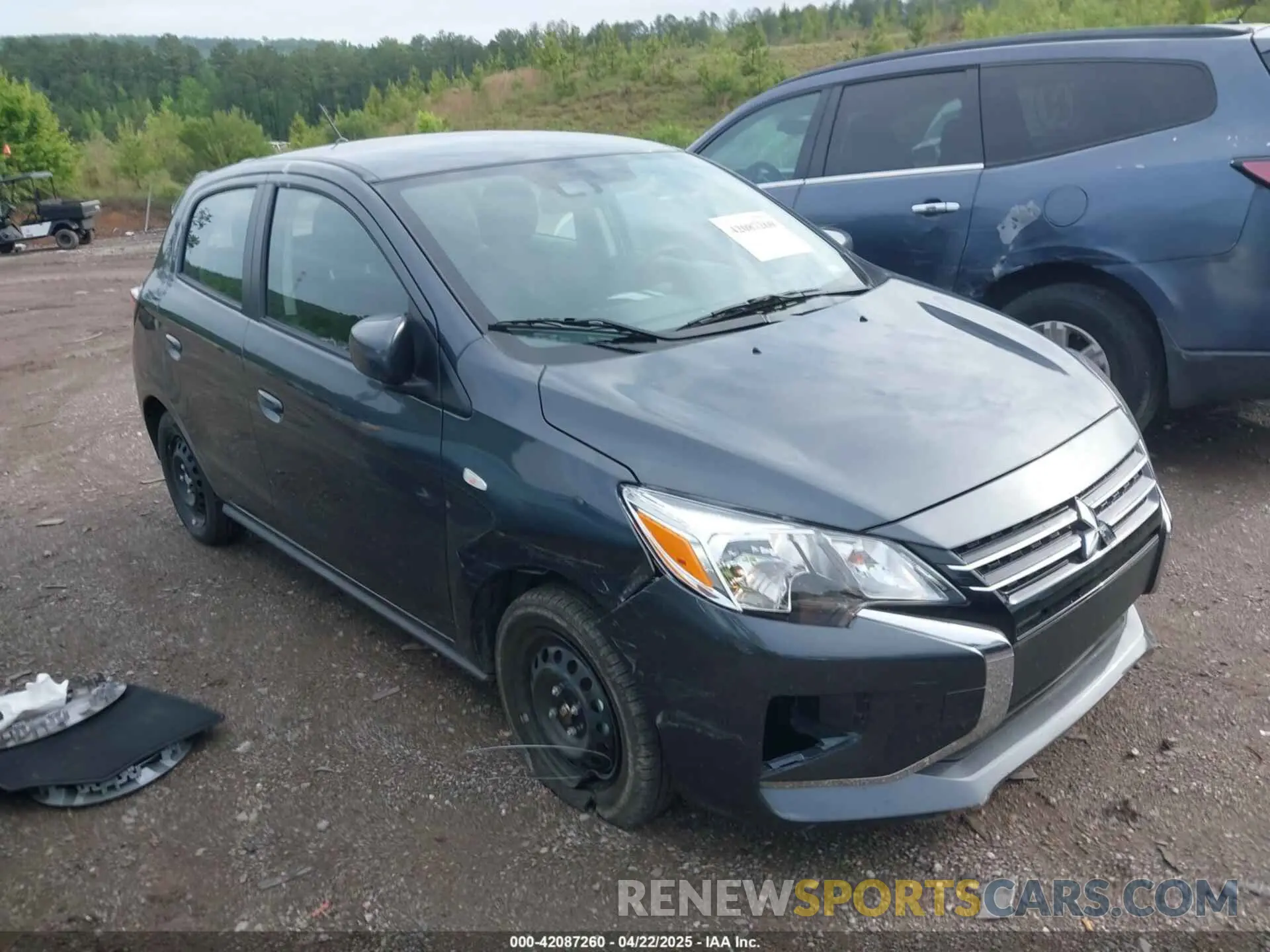 6 fotografías del automóvil dañado ML32AUHJ0RH022897 MITSUBISHI MIRAGE 2024