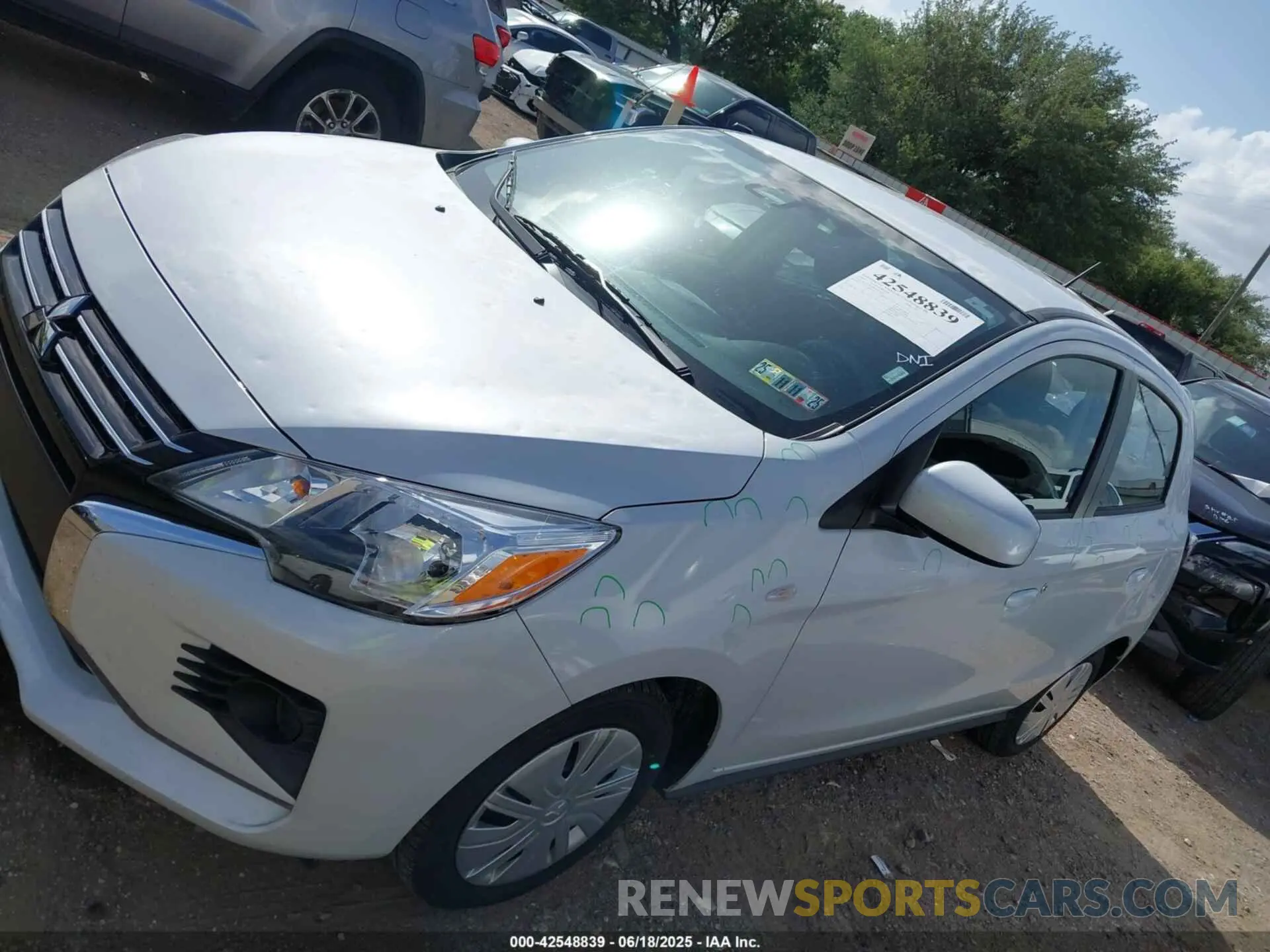 6 fotografías del automóvil dañado ML32AUHJ0RH024777 MITSUBISHI MIRAGE 2024