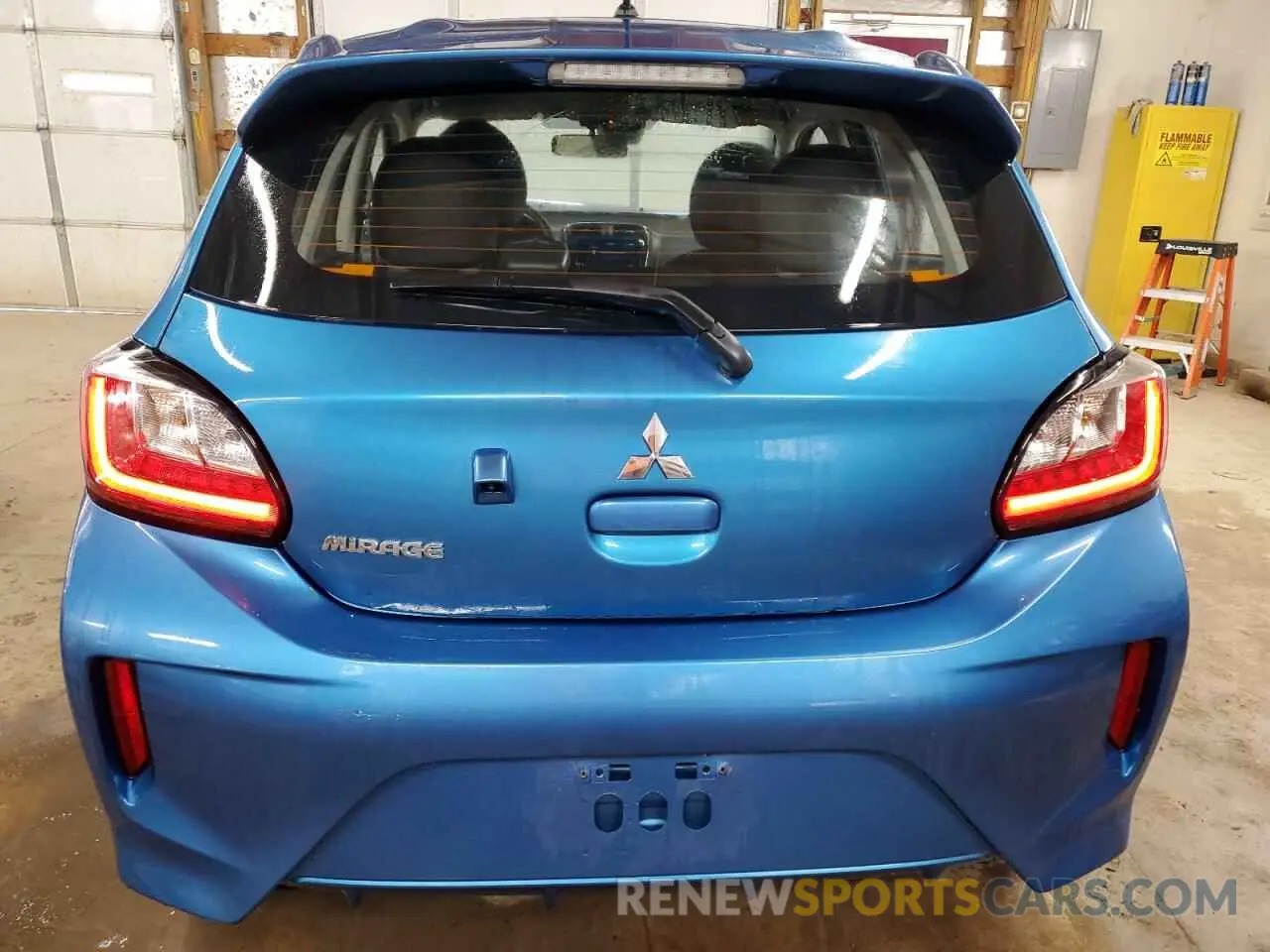 6 fotografías del automóvil dañado ML32AUHJ0RH027601 MITSUBISHI MIRAGE 2024