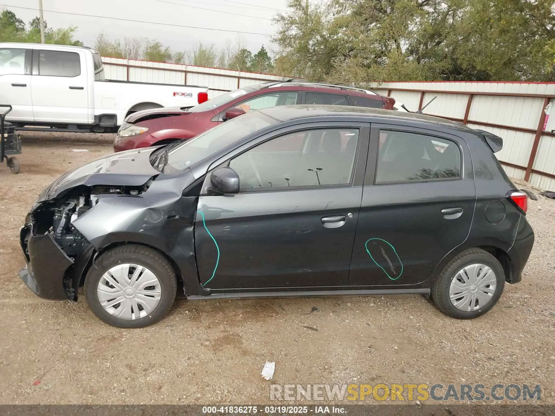 15 fotografías del automóvil dañado ML32AUHJ0RH033771 MITSUBISHI MIRAGE 2024