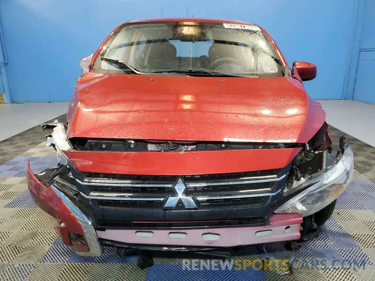 5 fotografías del automóvil dañado ML32AUHJ1RH004506 MITSUBISHI MIRAGE 2024