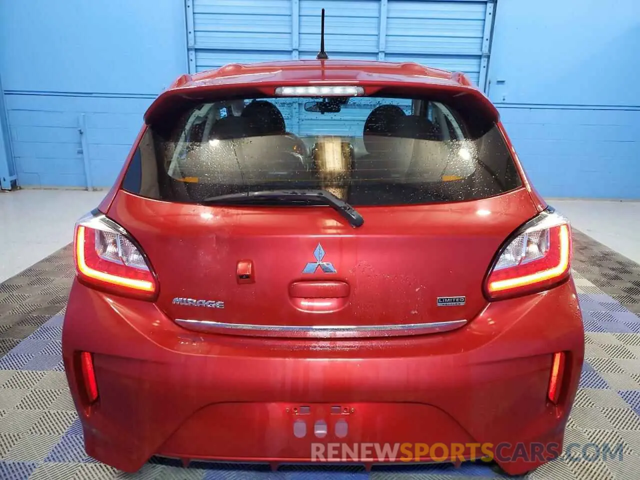 6 fotografías del automóvil dañado ML32AUHJ1RH004506 MITSUBISHI MIRAGE 2024