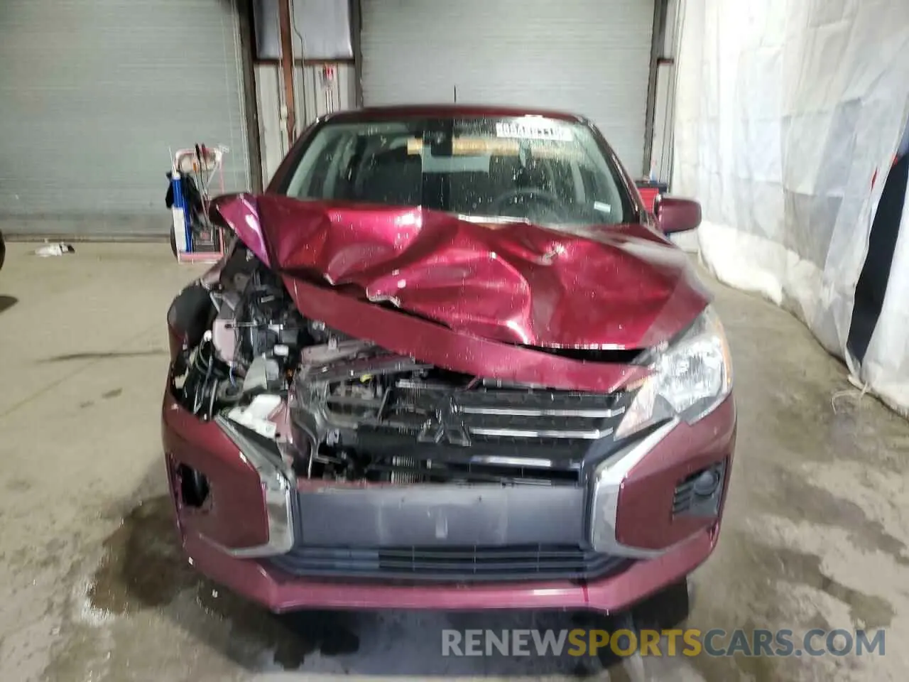 5 fotografías del automóvil dañado ML32AUHJ1RH006885 MITSUBISHI MIRAGE 2024