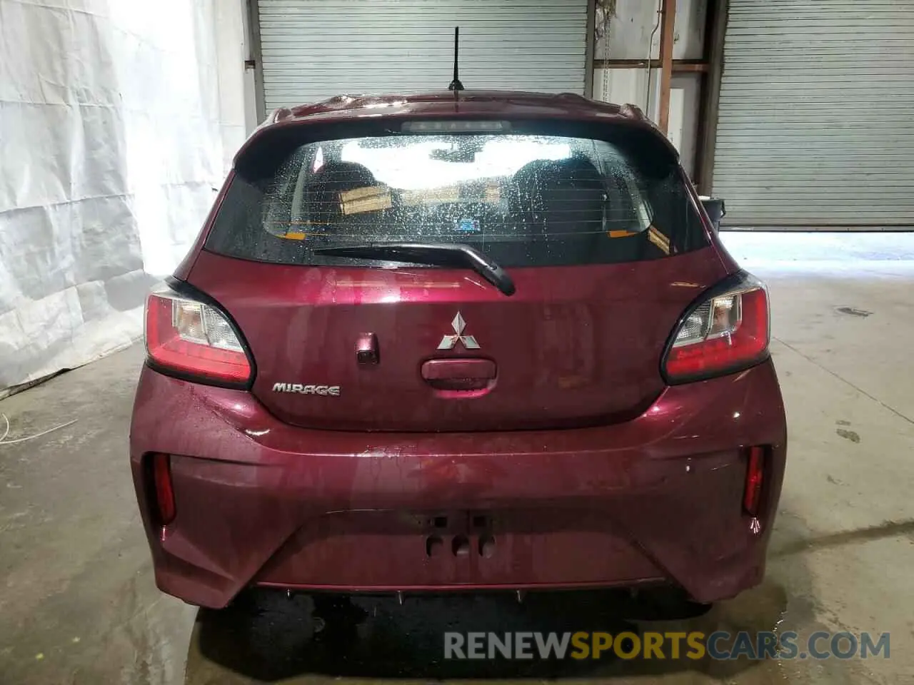6 fotografías del automóvil dañado ML32AUHJ1RH006885 MITSUBISHI MIRAGE 2024
