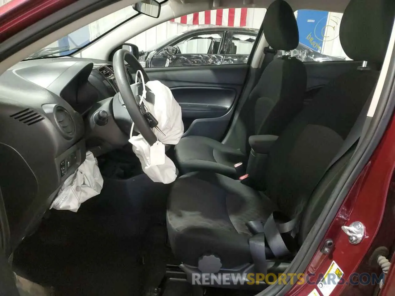 7 fotografías del automóvil dañado ML32AUHJ1RH006885 MITSUBISHI MIRAGE 2024