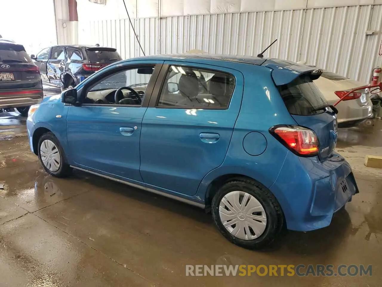 2 fotografías del automóvil dañado ML32AUHJ1RH010192 MITSUBISHI MIRAGE 2024