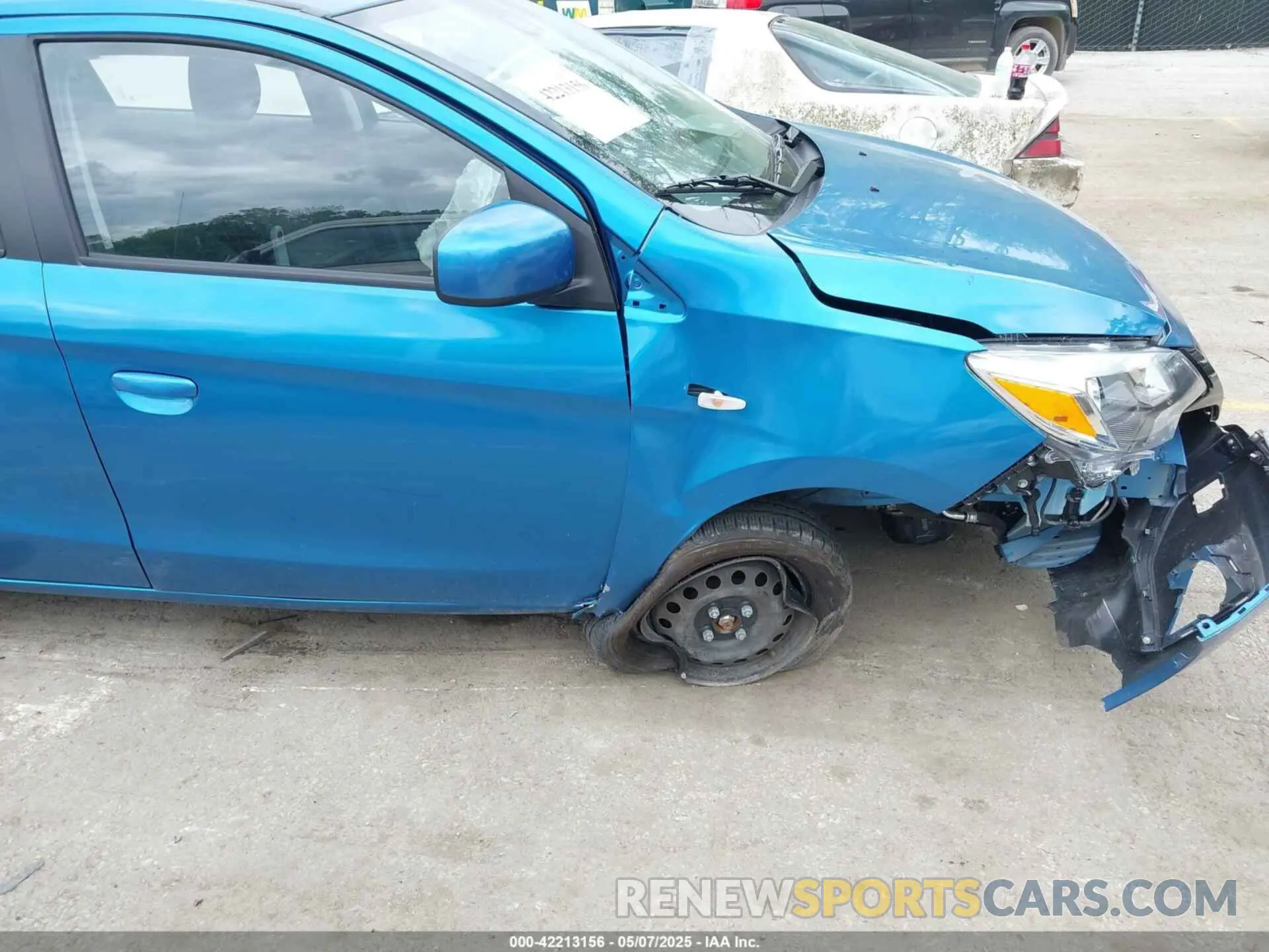 18 fotografías del automóvil dañado ML32AUHJ1RH010483 MITSUBISHI MIRAGE 2024