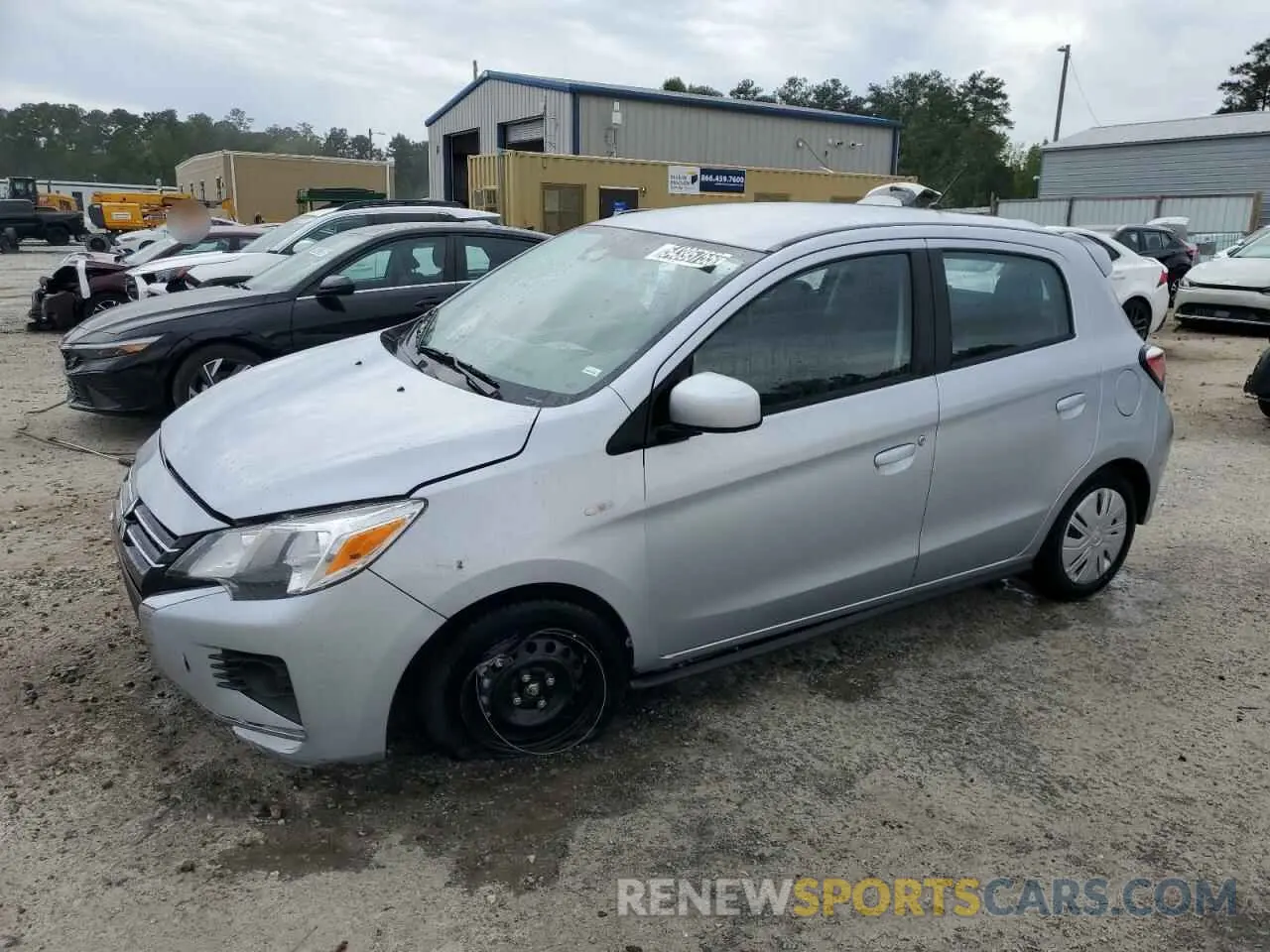 1 fotografías del automóvil dañado ML32AUHJ1RH017269 MITSUBISHI MIRAGE 2024