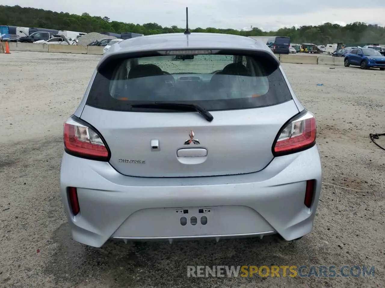 6 fotografías del automóvil dañado ML32AUHJ1RH017269 MITSUBISHI MIRAGE 2024