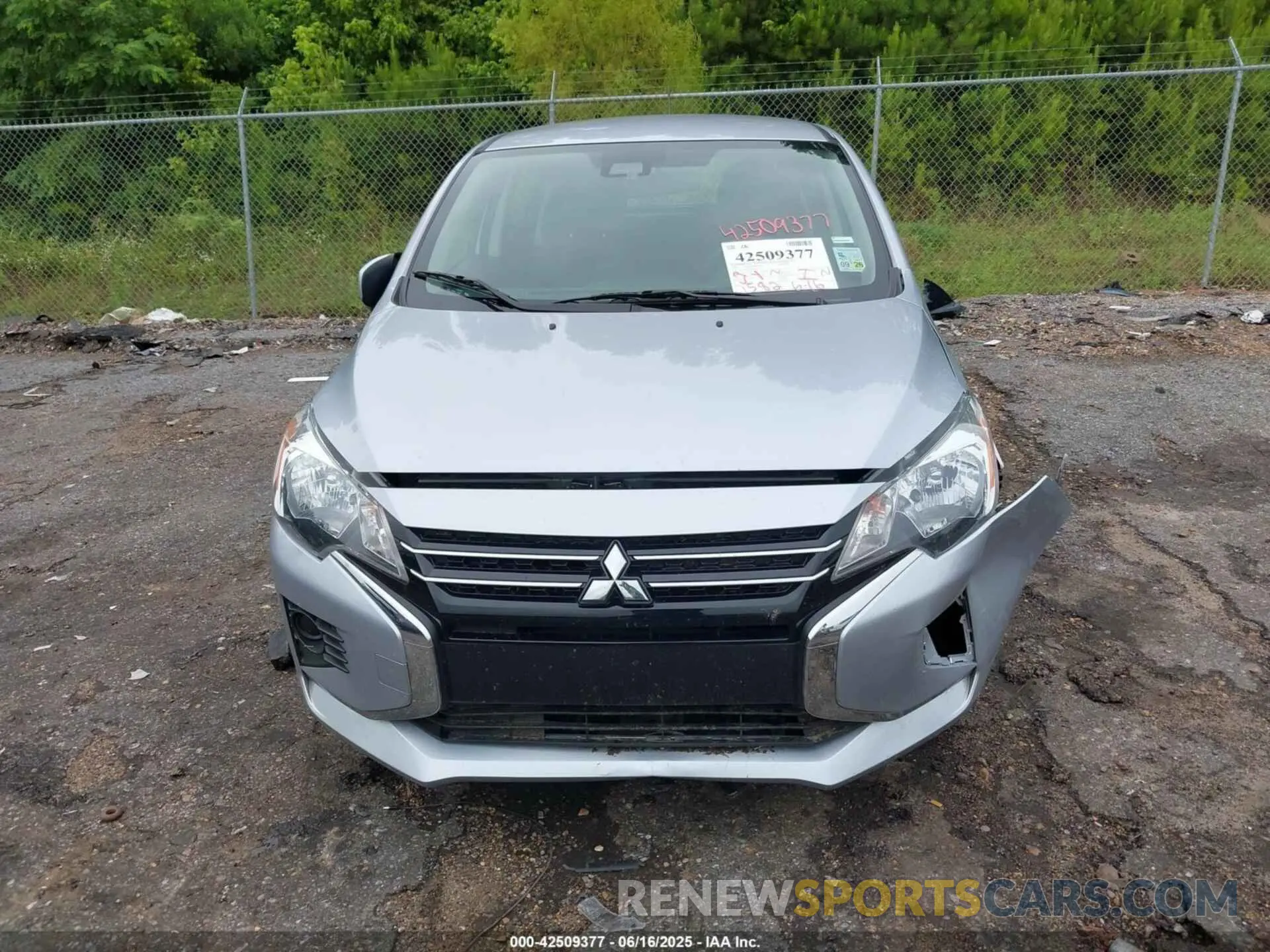 12 fotografías del automóvil dañado ML32AUHJ1RH021645 MITSUBISHI MIRAGE 2024