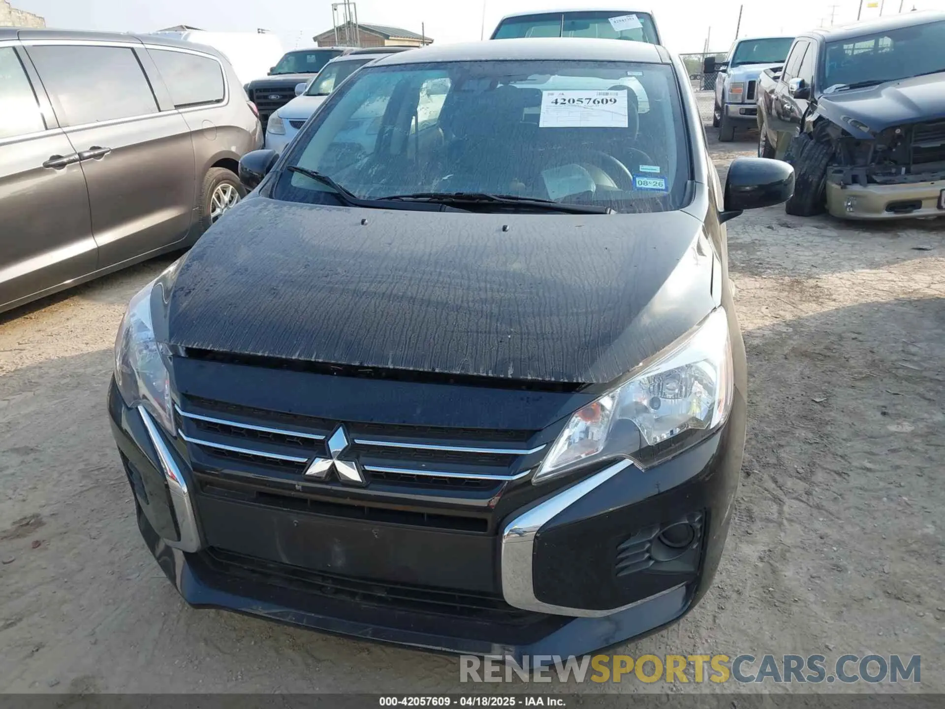 12 fotografías del automóvil dañado ML32AUHJ1RH021693 MITSUBISHI MIRAGE 2024