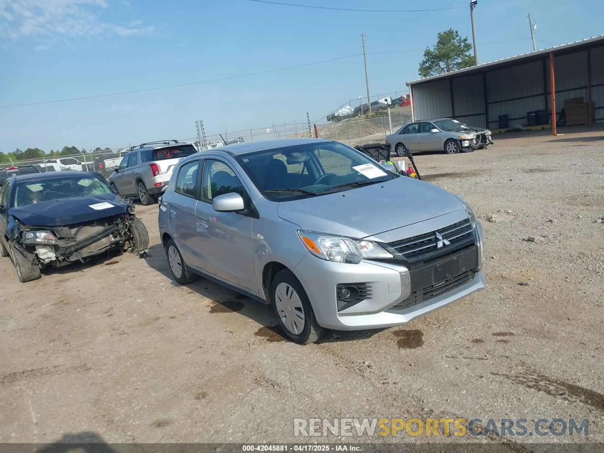 1 fotografías del automóvil dañado ML32AUHJ1RH024500 MITSUBISHI MIRAGE 2024