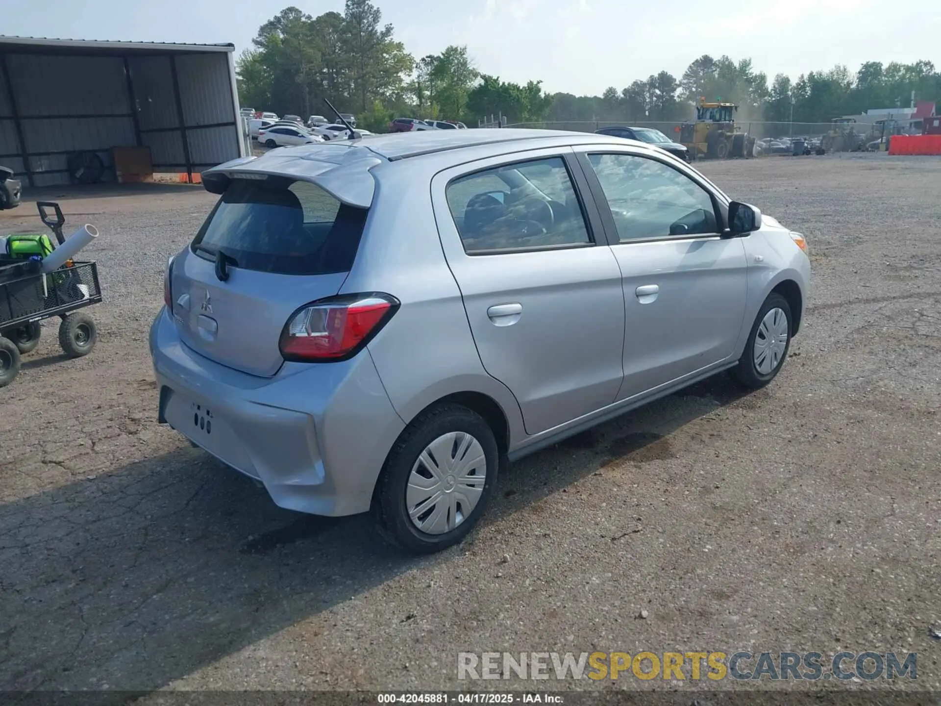 4 fotografías del automóvil dañado ML32AUHJ1RH024500 MITSUBISHI MIRAGE 2024
