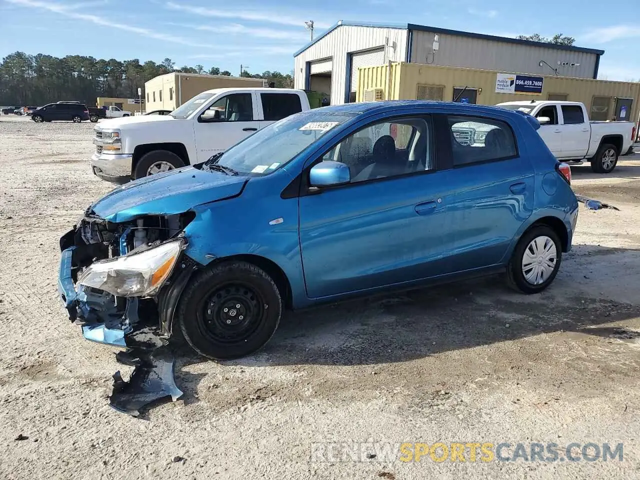 1 fotografías del automóvil dañado ML32AUHJ1RH024982 MITSUBISHI MIRAGE 2024