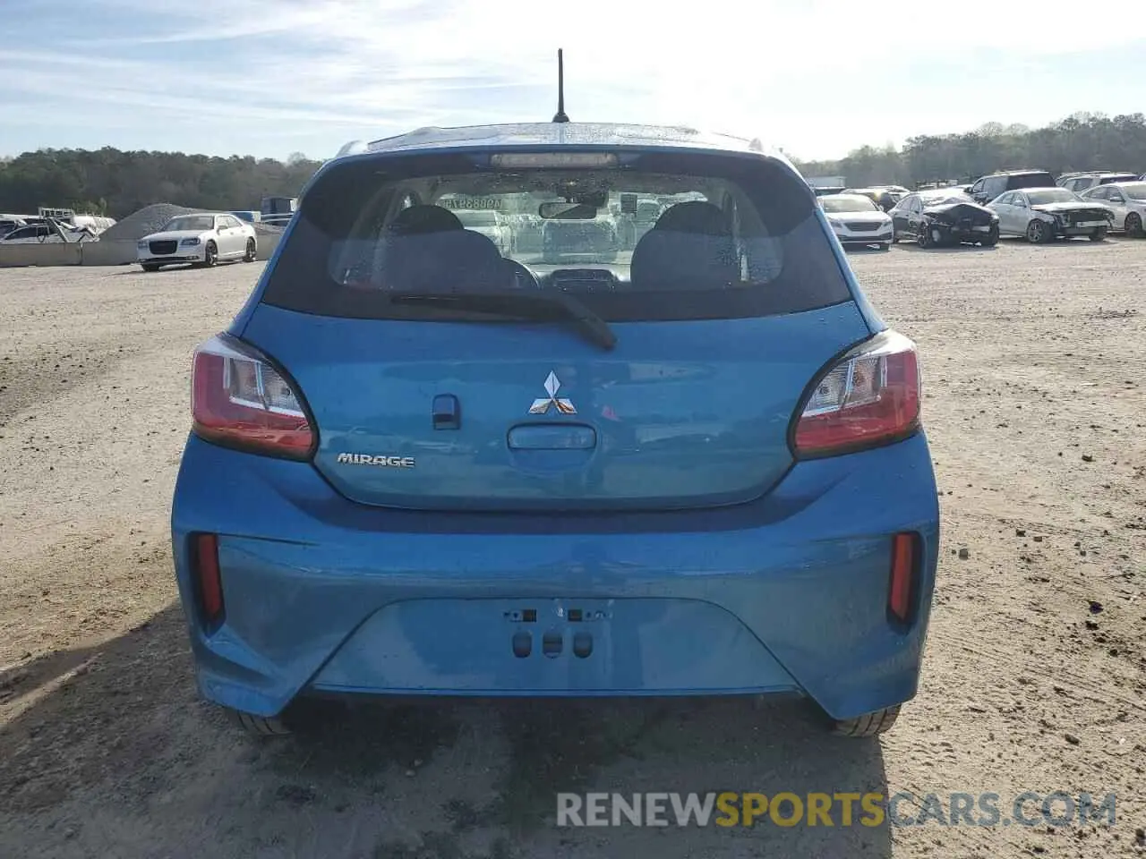 6 fotografías del automóvil dañado ML32AUHJ1RH024982 MITSUBISHI MIRAGE 2024