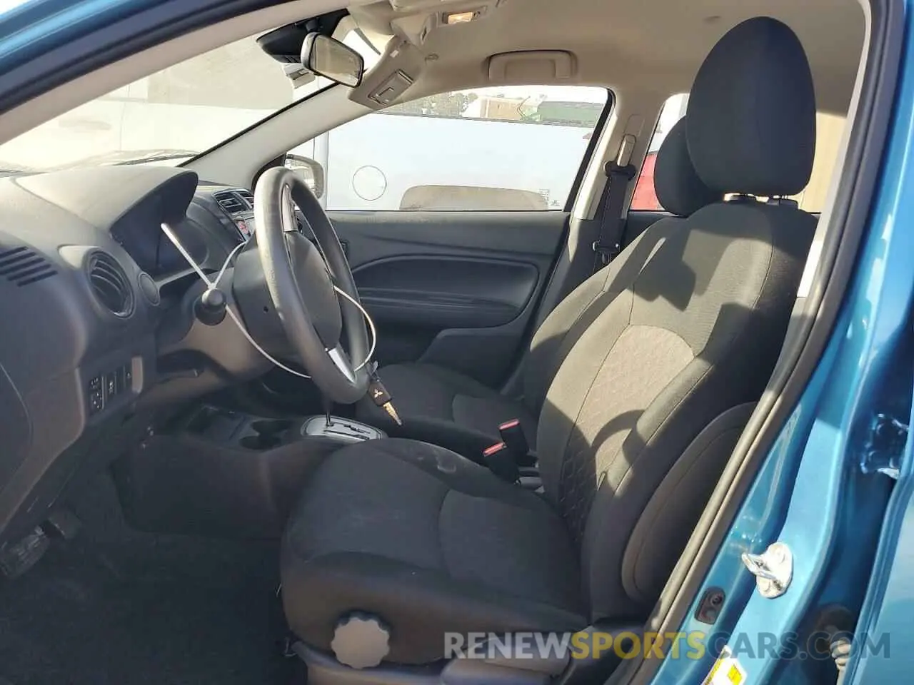 7 fotografías del automóvil dañado ML32AUHJ1RH024982 MITSUBISHI MIRAGE 2024