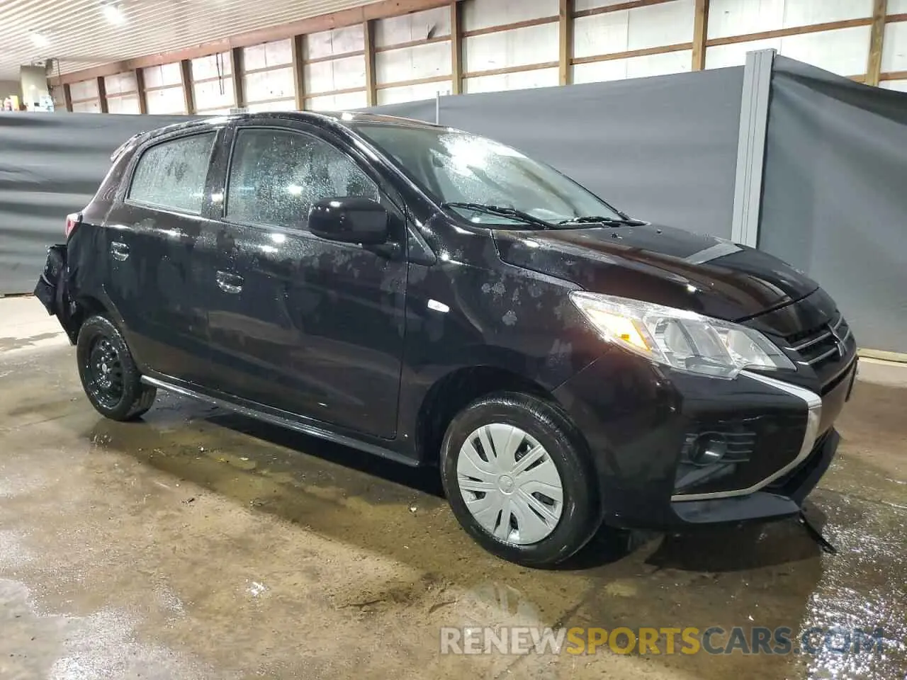 4 fotografías del automóvil dañado ML32AUHJ1RH025520 MITSUBISHI MIRAGE 2024