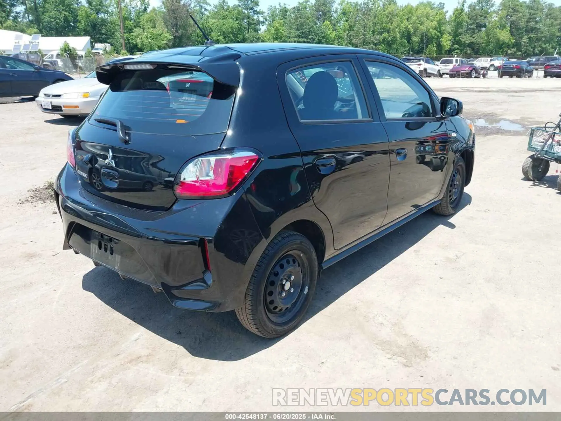 4 fotografías del automóvil dañado ML32AUHJ1RH036971 MITSUBISHI MIRAGE 2024