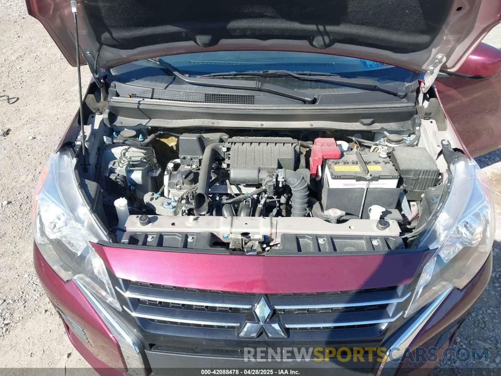 10 fotografías del automóvil dañado ML32AUHJ2RH004188 MITSUBISHI MIRAGE 2024