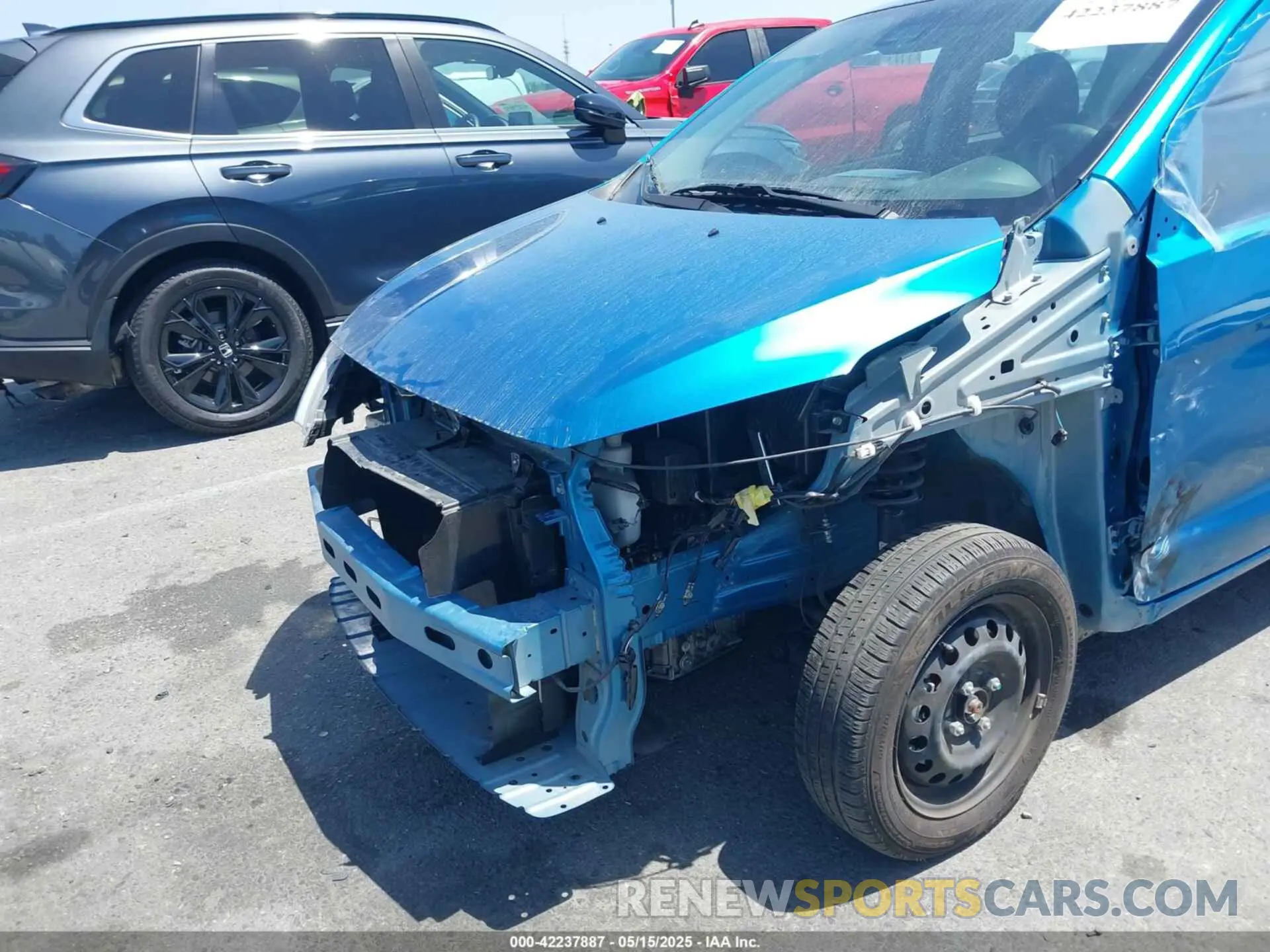 6 fotografías del automóvil dañado ML32AUHJ2RH010587 MITSUBISHI MIRAGE 2024