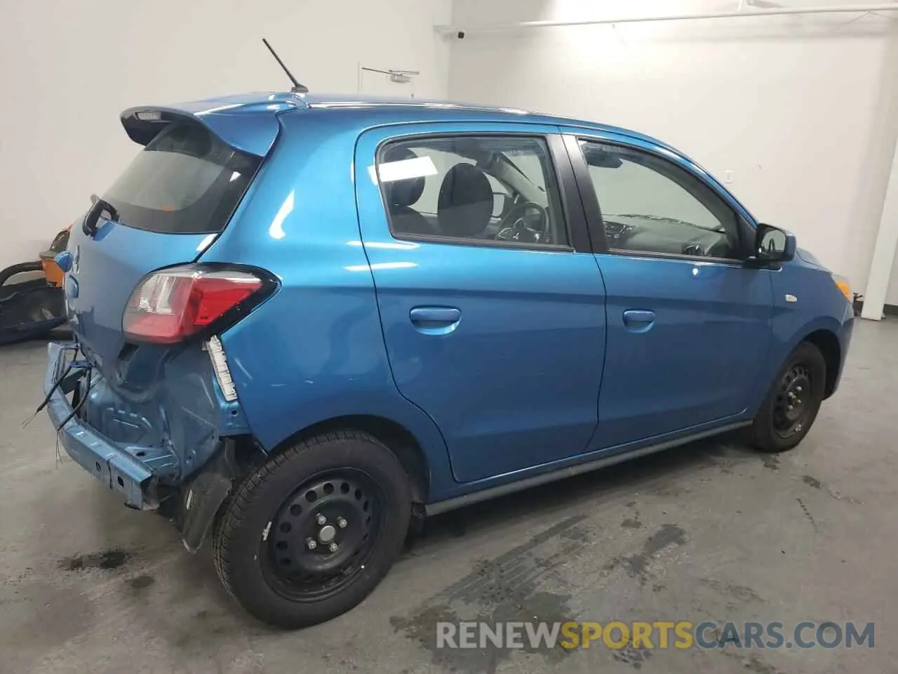 3 fotografías del automóvil dañado ML32AUHJ2RH021122 MITSUBISHI MIRAGE 2024